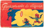 SUPERMAN BOXED SPANISH TOY GUN.