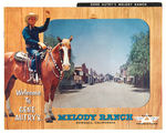 GENE AUTRY'S MELODY RANCH PROMOTIONAL BROCHURE.