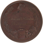 NEW HAMPSHIRE AGRICULTURAL SOCIETY 1873 AWARD MEDAL FOR "PHOTOGRAPHING".