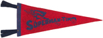 "SUPERMAN-TIM" PENNANT TRIO.