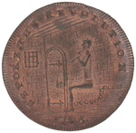 THOMAS SPENCE "BEFORE THE REVOLUTION" SATIRICAL BRITISH TOKEN.