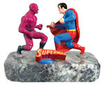 SUPERMAN "GOOD AND EVIL" SCULPTURE.