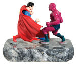 SUPERMAN "GOOD AND EVIL" SCULPTURE.