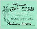 SUPERMAN RADIO/BREAD PROMOTIONAL PAPER.