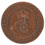 JOHN BROWN "RESISTANCE TO TYRANNY IS OBEDIENCE TO GOD" ANTI-SLAVERY TOKEN.