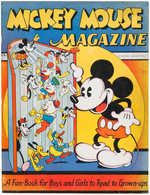 "MICKEY MOUSE MAGAZINE" FIRST ISSUE.