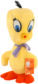 LOONEY TUNES - TWEETY BIRD LARGE GUND DOLL.