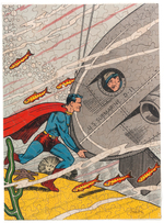 SUPERMAN 300-PIECE SAALFIELD PUZZLE PAIR.