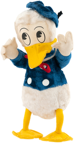 DONALD DUCK MERRYTHOUGHT DOLL.