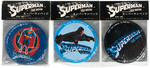 "SUPERMAN" CHRISTOPHER REEVES MOVIES FOREIGN BUTTON LOT.