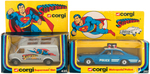 SUPERMAN BOXED CORGI TRIO.