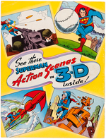 "THREE-DIMENSIONAL ADVENTURES SUPERMAN" COMIC BOOK.