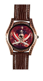 "PIRATES OF THE CARIBBEAN" DISNEY EMPLOYEE ONLY LIMITED EDITION WATCH.