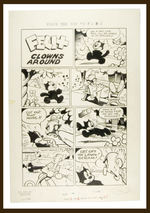 "FELIX THE CAT" COMIC BOOK ORIGINAL ART.