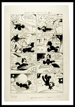 "FELIX THE CAT" COMIC BOOK ORIGINAL ART.