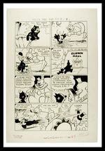 "FELIX THE CAT" COMIC BOOK ORIGINAL ART.