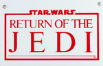 "STAR WAR: "RETURN OF THE JEDI" CHILD'S BOOKSHELF WITH SHIPPING CARTON.