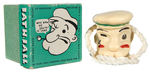 “POPEYE BATH-BALL” BOXED SOAP ON A ROPE.