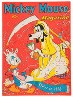 "MICKEY MOUSE MAGAZINE" VOL. 3 NO. 4 JAN. 1938.