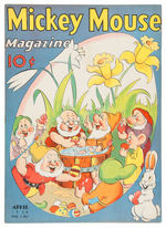 "MICKEY MOUSE MAGAZINE" VOL. 3 NO. 7 APRIL 1938.