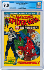 "AMAZING SPIDER-MAN" #129 FEBRUARY 1974 CGC 9.0 VF/NM (FIRST PUNISHER).