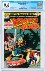 "HOWARD THE DUCK" CGC LOT.