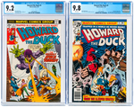 "HOWARD THE DUCK" CGC LOT.