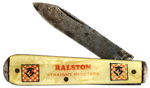 TOM MIX "RALSTON STRAIGHT SHOOTERS" KNIFE.