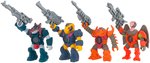 "BATTLE BEASTS" JAPANESE "LASER BEASTS" FIGURE LOT.