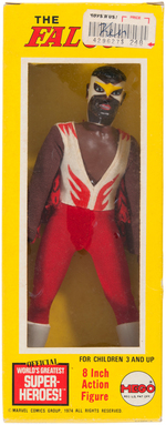 "THE FALCON" BOXED MEGO ACTION FIGURE.
