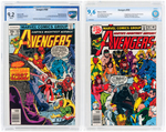 "AVENGERS" #168 & #181 CBCS PAIR.