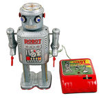 "R-35" LINE MAR BATTERY OPERATED ROBOT.