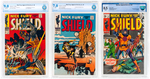 "NICK FURY, AGENT OF S.H.I.E.L.D." CBCS TRIO.