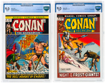 "CONAN THE BARBARIAN" CBCS LOT.