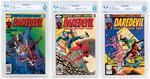 FRANK MILLER "DAREDEVIL" CBCS TRIO.