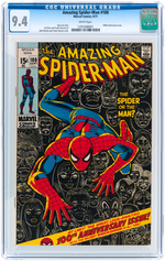 "AMAZING SPIDER-MAN" #100 SEPTEMBER 1971 CGC 9.4 NM.