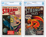 "STRANGE TALES" #67 & #74 CBCS PAIR.