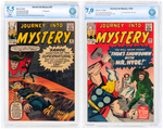 "JOURNEY INTO MYSTERY" #91 & #100 CBCS PAIR.