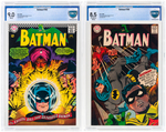 "BATMAN" #192 & #196 CBCS PAIR.