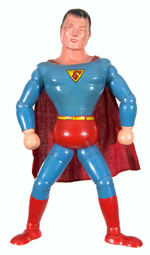 SUPERMAN WOOD AND COMPOSITION JOINTED DOLL BY IDEAL.