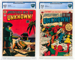 "ADVENTURES INTO THE UNKNOWN" CBCS LOT.