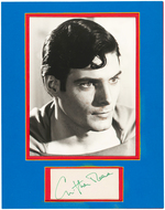 "SUPERMAN" 1978 MOVIE AUTOGRAPH LOT.