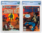 "WEIRD WESTERN TALES/JONAH HEX" CBCS LOT.