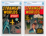 "STRANGE WORLDS" #4 & #5 CBCS PAIR.