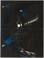 CAPTAIN MIDNIGHT FIRST EVER TEASER PROMO SENT TO SKELLY DEALERS BEFORE OCT. 1938 RADIO DEBUT.