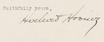 HERBERT HOOVER SIGNED LETTER WITH 1920 CAMPAIGN CONTENT.