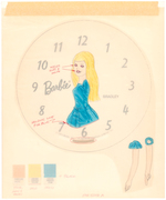 "BARBIE" WATCH & PRODUCTION ART.