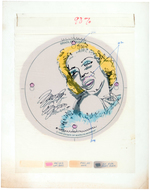 "MARILYN" MONROE BOXED WATCH & PRODUCTION ART.