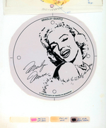 "MARILYN" MONROE BOXED WATCH & PRODUCTION ART.