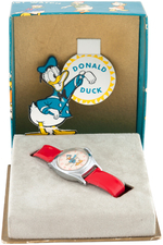 "DONALD DUCK WRIST WATCH" WITH POP-UP BOX.